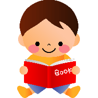 Boy Reading Book PNG Image High Quality