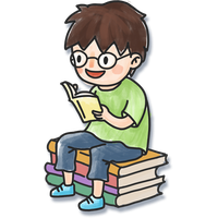 Boy Little Reading Book Download HD