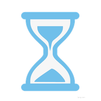 Animated Hourglass PNG File HD