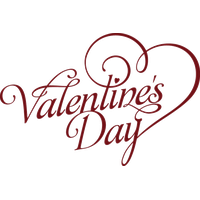 Heart Valentines Day Text Free Clipart HQ