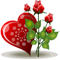 Rose Valentines Love Day Free Download PNG HD