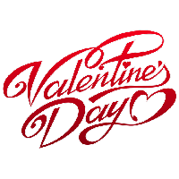 Text Valentines Love Day PNG File HD