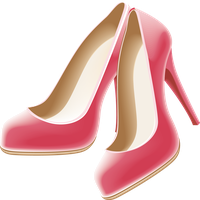 Pink High Heels Shoe Free Download PNG HQ