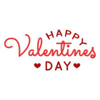 Text Valentines Day Red HD Image Free