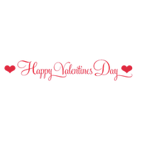 Text Valentines Day Red Free Download Image