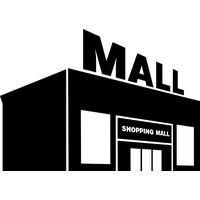 Shopping Mall Silhouette Download HQ