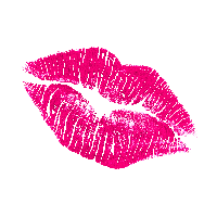 Pink Kiss PNG Download Free