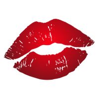 Pic Kiss Red PNG Free Photo