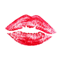 Kiss Red Free Transparent Image HQ