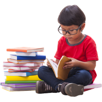 Kids Reading Free Clipart HD