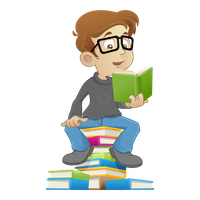 Kids Reading Free Clipart HD