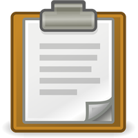 Vector Clipboard PNG Image High Quality