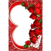 Heart Frame Romantic Free Download PNG HD