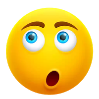 Big Mouth Emoji PNG File HD