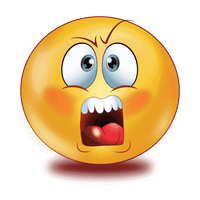 Gradient Picture Angry Emoji Free Clipart HQ