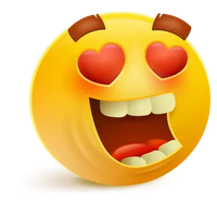 Heart Eyes Emoji Download HQ