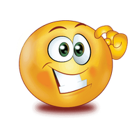 Thinking Emoji PNG Free Photo