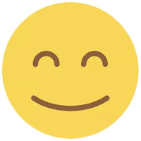 Flat Circle Vector Emoji PNG File HD