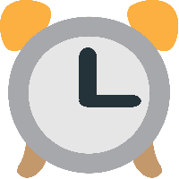 Alarm Emoji Free HQ Image