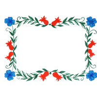 Frame Flowers Colorful Free Clipart HQ