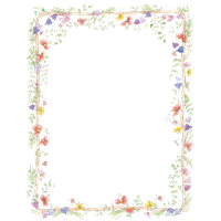 Floral Border Free Clipart HD