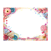 Frame Birthday PNG File HD