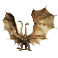 King Ghidorah Cretaceous Free Transparent Image HQ