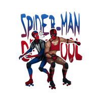 Spiderman And Deadpool PNG Download Free