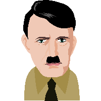 Mustache Hitler Free Download Image