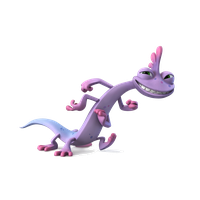 Purple Lizard Monsters Inc HQ Image Free