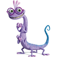 Purple Lizard Monsters Inc Free Transparent Image HQ