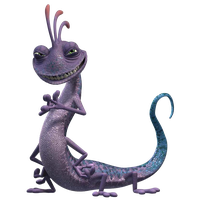 Purple Lizard Monsters Inc Free Download PNG HQ
