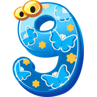 Cute Number Photos Free Transparent Image HQ