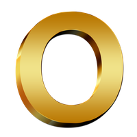 Letter O Free Clipart HD