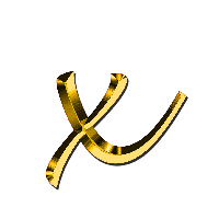 X Letter PNG Download Free