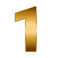 1 Number PNG Image High Quality