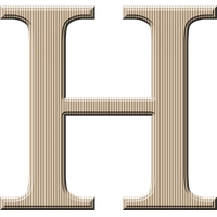 H Letter PNG Free Photo