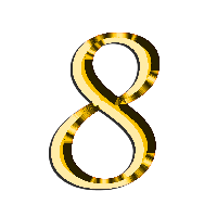 8 Number PNG File HD