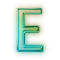 E Letter PNG Download Free