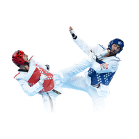 Taekwondo Fight Free Transparent Image HQ
