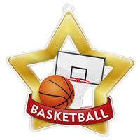 Medal Basketball Star PNG Free Photo