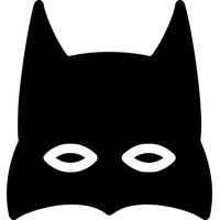 Batman Silhouette Mask HQ Image Free