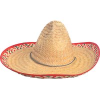 Straw Hat Mexican PNG File HD