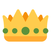 Golden Crown King Free Clipart HQ