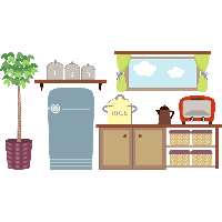 Vector Kitchen Free HD Image