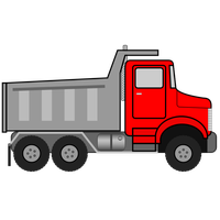 Vector Truck Dump Free Download Image