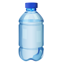 Water Bottle Plastic Free Transparent Image HQ
