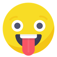 Funny Tongue Emoji HQ Image Free