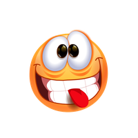 Funny Tongue Emoji Free Download PNG HQ
