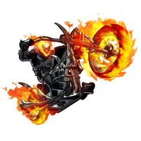 Ghost Flame Rider Free Download PNG HQ